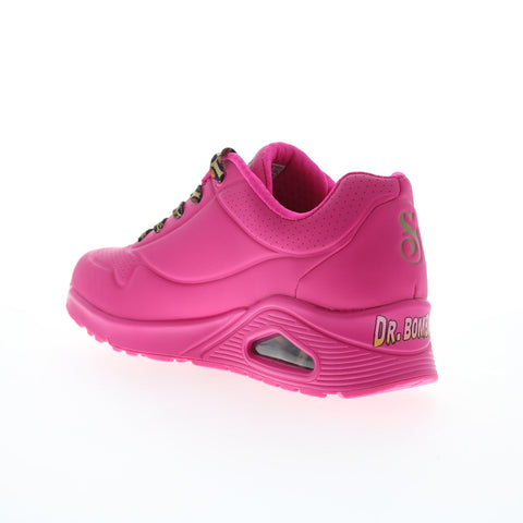 Skechers Uno Dr. Bombay Snoop Dogg Womens Pink Lifestyle Sneakers Shoes