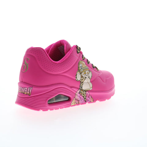 Skechers Uno Dr. Bombay Snoop Dogg Womens Pink Lifestyle Sneakers Shoes