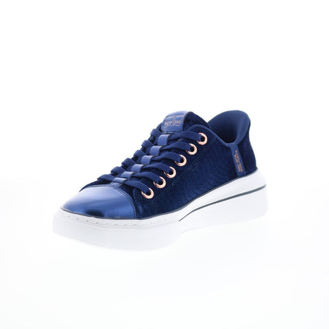 Skechers Slip-ins Snoop Dogg Snoop One Velvet Womens Blue Sneakers Shoes