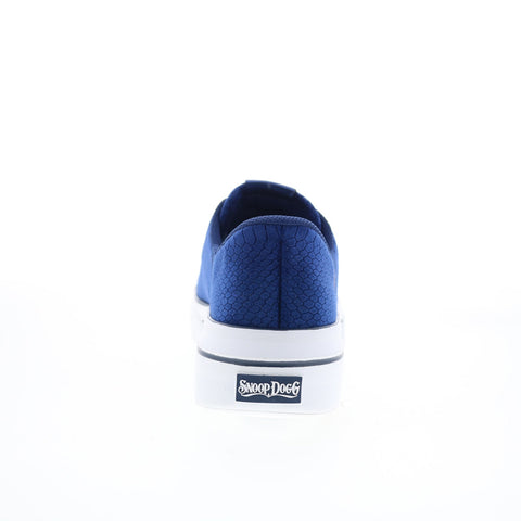 Skechers Slip-ins Snoop Dogg Snoop One Velvet Womens Blue Sneakers Shoes