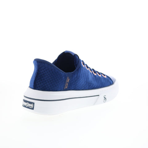 Skechers Slip-ins Snoop Dogg Snoop One Velvet Womens Blue Sneakers Shoes