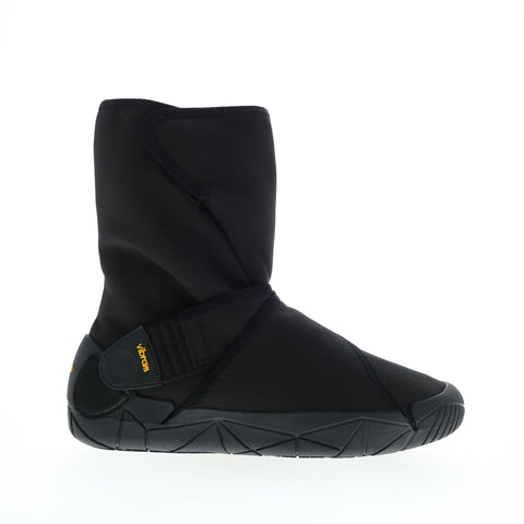 Vibram Artic Grip Waterproof 18MCG01 Mens Black Canvas Casual Dress Boots