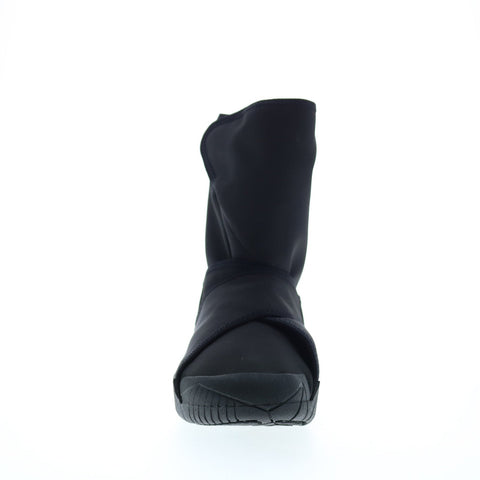 Vibram Artic Grip Waterproof 18MCG01 Mens Black Canvas Casual Dress Boots