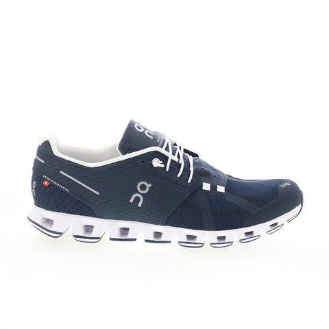 On Cloud 19.401 Mens Blue Mesh Lace Up Athletic Running Shoes