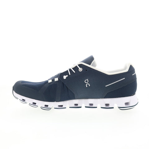 On Cloud 19.401 Mens Blue Mesh Lace Up Athletic Running Shoes