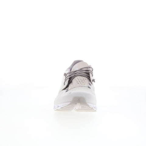On Cloud 19.99901 Womens Gray Mesh Lace Up Athletic Running Shoes