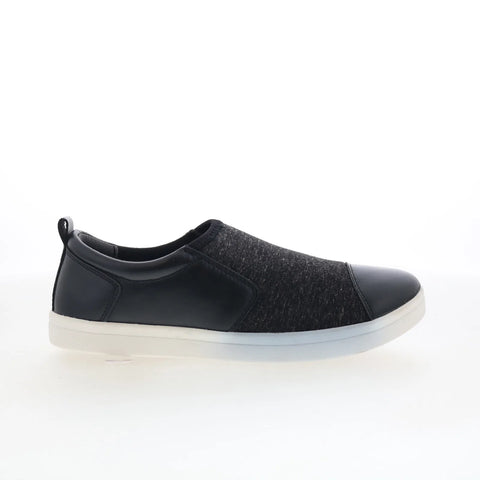 Drew Amber 19171-99 Womens Black Extra Wide Leather Lifestyle Sneakers Shoes