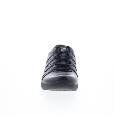 Dansko Neena 1955-020202 Womens Black Leather Lifestyle Sneakers Shoes