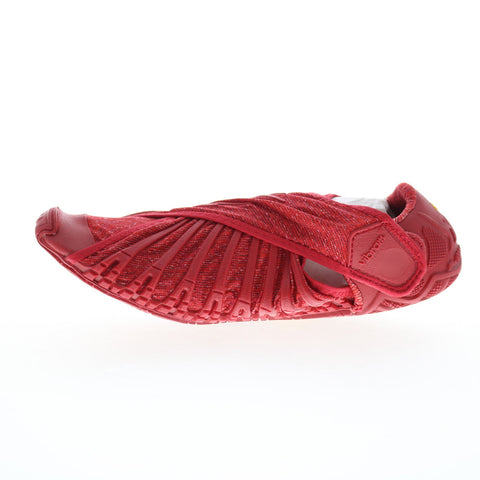 Vibram Furoshiki 19WAD10 Womens Red Canvas Strap Lifestyle Sneakers Shoes