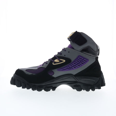 Fila Yak Boots 1BM01276-970 Mens Gray Leather Casual Dress Boots