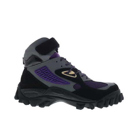 Fila Yak Boots 1BM01276-970 Mens Gray Leather Casual Dress Boots