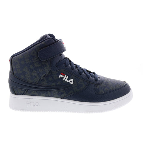 Fila A-High Stealth Stars 1BM01763-422 Mens Blue Lifestyle Sneakers Shoes