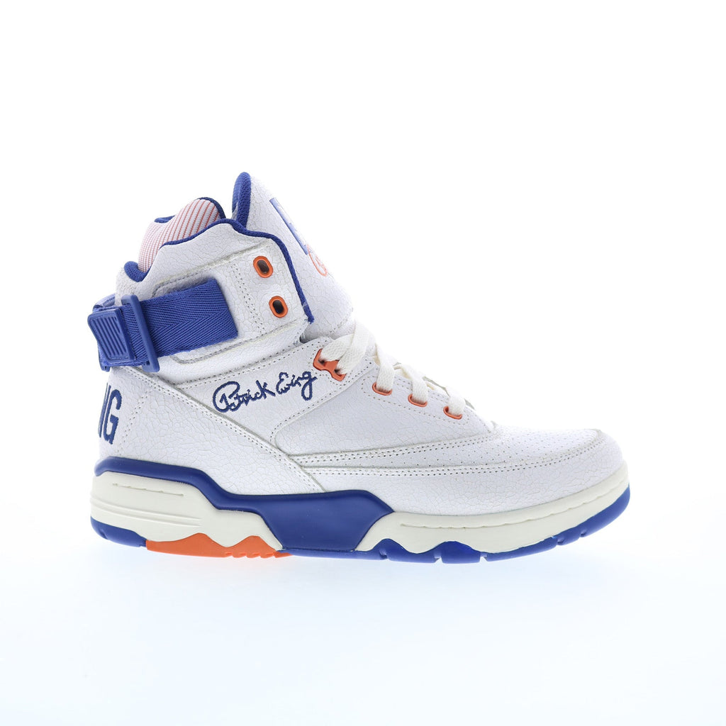 Ewing Athletics 33 HI OG Vintage Mens White Lifestyle Sneakers Shoes - Ruze Shoes