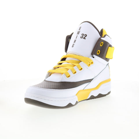 Ewing Athletics 33 HI High School Mens White Lifestyle Sneakers Shoes