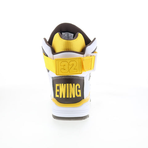 Ewing Athletics 33 HI High School Mens White Lifestyle Sneakers Shoes