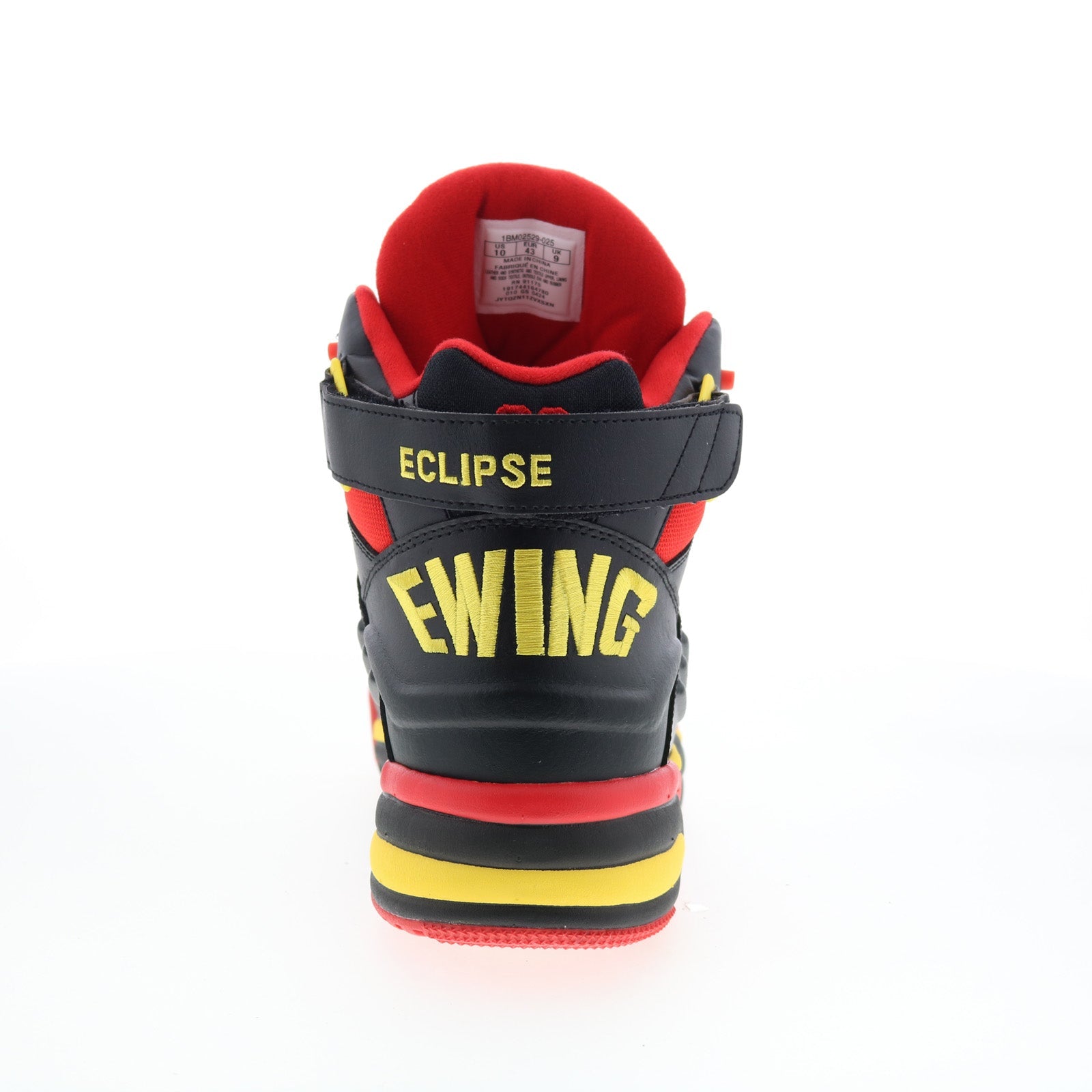 早トク!! サイズ29 大黒 ユニオンジャック ハーフ 赤耳 エヴィス エビス Ewing Athletics Eclipse 1BM02529-025 Mens Black Lifestyle Sneakers