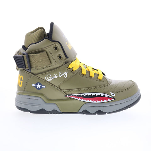 Ewing Athletics 33 HI X Kool G Rap Mens Green Lifestyle Sneakers Shoes