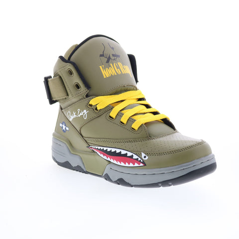 Ewing Athletics 33 HI X Kool G Rap Mens Green Lifestyle Sneakers Shoes