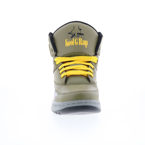 Ewing Athletics 33 HI X Kool G Rap Mens Green Lifestyle Sneakers Shoes