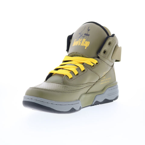 Ewing Athletics 33 HI X Kool G Rap Mens Green Lifestyle Sneakers Shoes