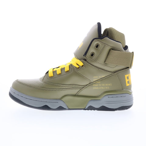 Ewing Athletics 33 HI X Kool G Rap Mens Green Lifestyle Sneakers Shoes