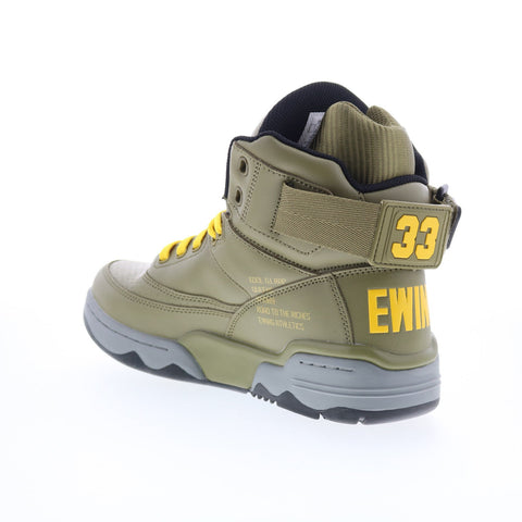 Ewing Athletics 33 HI X Kool G Rap Mens Green Lifestyle Sneakers Shoes