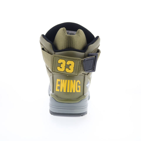 Ewing Athletics 33 HI X Kool G Rap Mens Green Lifestyle Sneakers Shoes