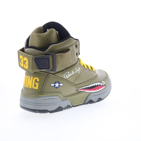 Ewing Athletics 33 HI X Kool G Rap Mens Green Lifestyle Sneakers Shoes