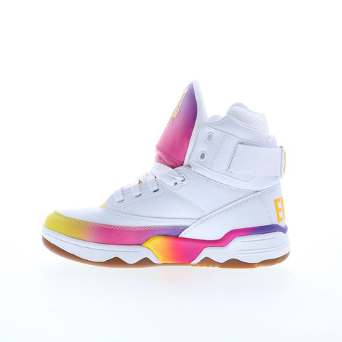 Ewing Athletics 33 HI Sunset Mens White Lifestyle Sneakers Shoes