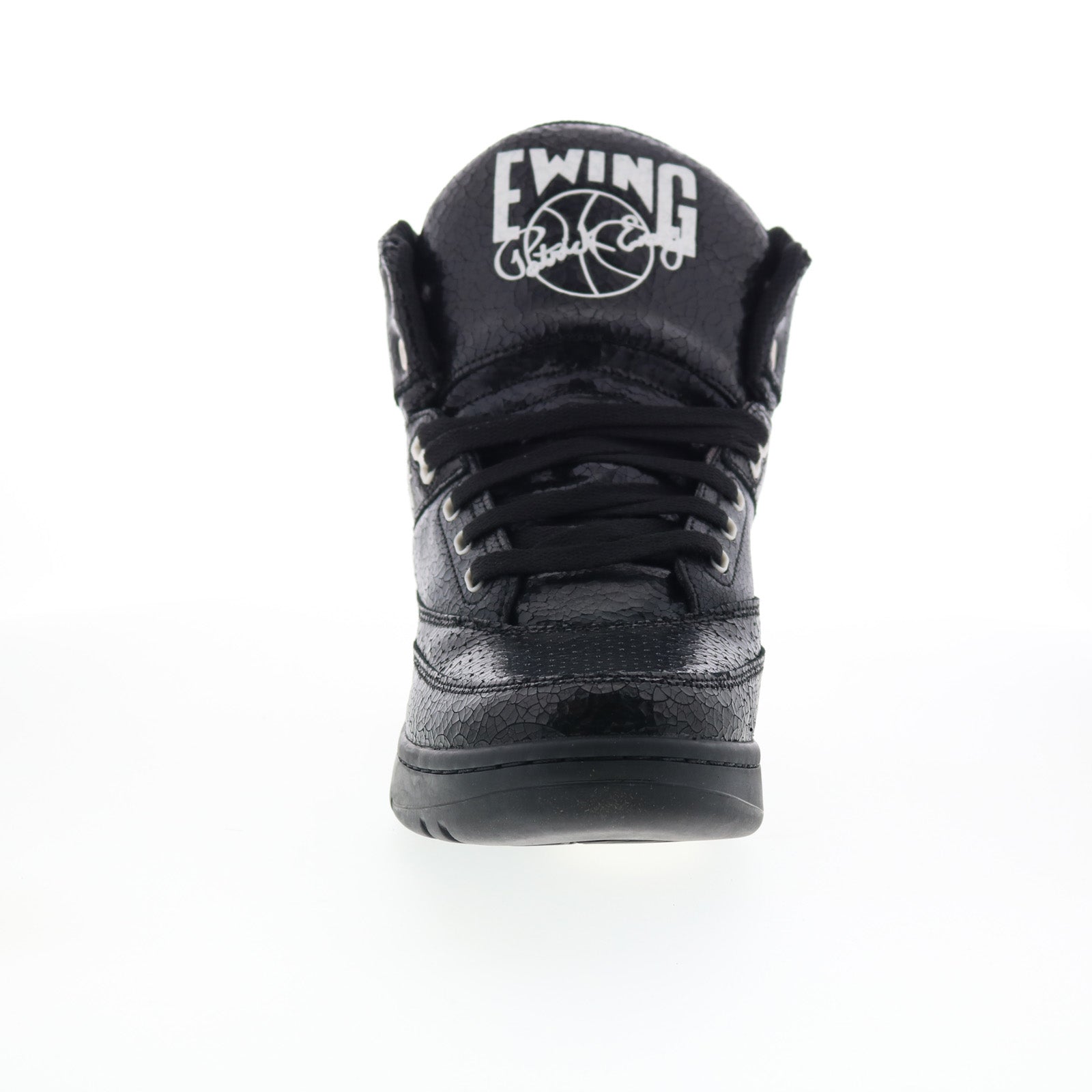 Ewing Athletics 33 HI Vintage Mens Black Leather Lifestyle