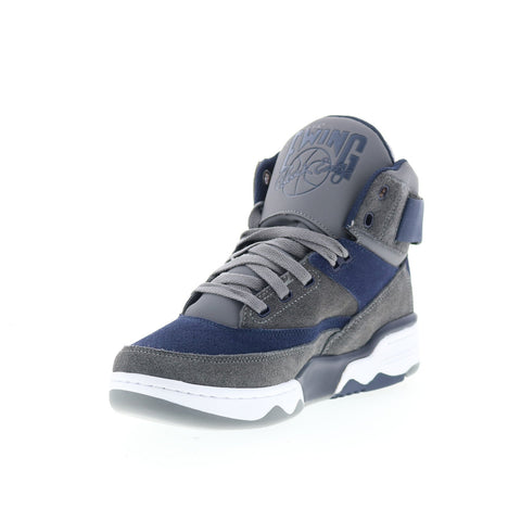Ewing Athletics 33 HI 1BM02603-068 Mens Gray Suede Lifestyle Sneakers Shoes
