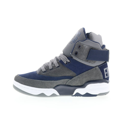 Ewing Athletics 33 HI 1BM02603-068 Mens Gray Suede Lifestyle Sneakers Shoes