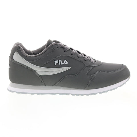 Fila Classico 18 1CM00200-072 Mens Gray Nubuck Lifestyle Sneakers Shoes