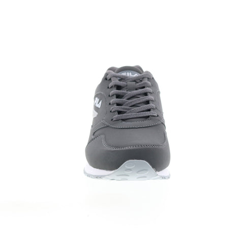 Fila Classico 18 1CM00200-072 Mens Gray Nubuck Lifestyle Sneakers Shoes