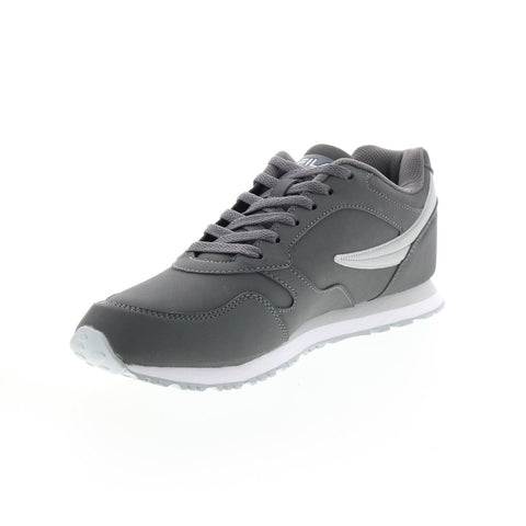 Fila Classico 18 1CM00200-072 Mens Gray Nubuck Lifestyle Sneakers Shoes