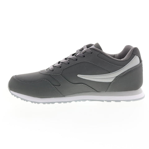 Fila Classico 18 1CM00200-072 Mens Gray Nubuck Lifestyle Sneakers Shoes