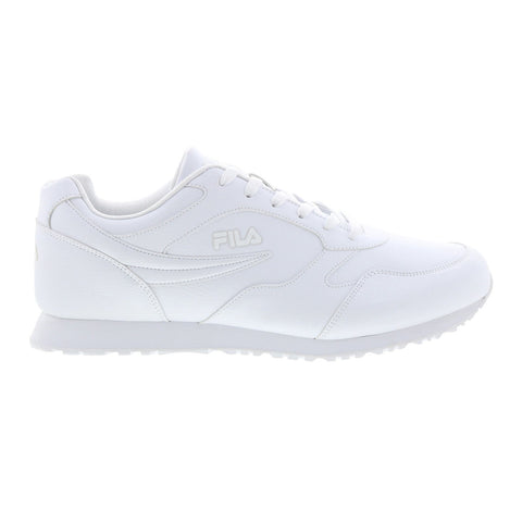 Fila Classico 18 1CM00550-100 Mens White Synthetic Lifestyle Sneakers Shoes