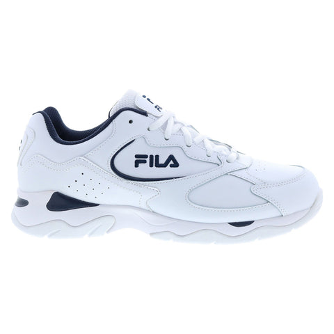 Fila Tri Runner 1CM00882-125 Mens White Leather Athletic Running Shoes