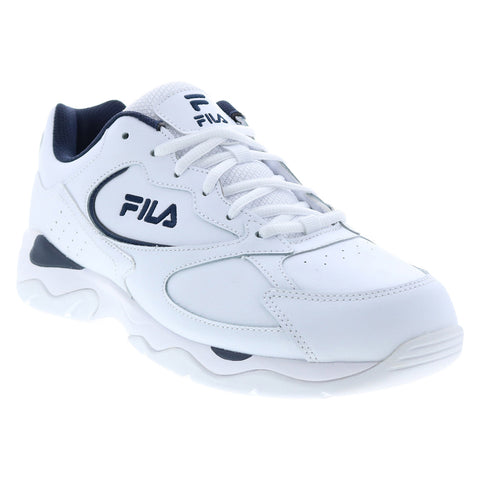 Fila Tri Runner 1CM00882-125 Mens White Leather Athletic Running Shoes