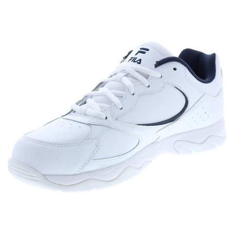 Fila Tri Runner 1CM00882-125 Mens White Leather Athletic Running Shoes