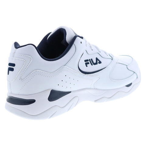 Fila Tri Runner 1CM00882-125 Mens White Leather Athletic Running Shoes