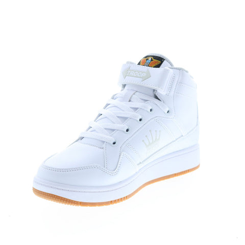 World Of Troop Destroyer 20 Mid Mens White Lifestyle Sneakers Shoes