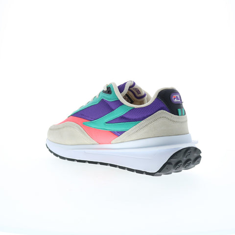 Fila Renno 1CM01281-667 Mens Pink Leather Lifestyle Sneakers Shoes