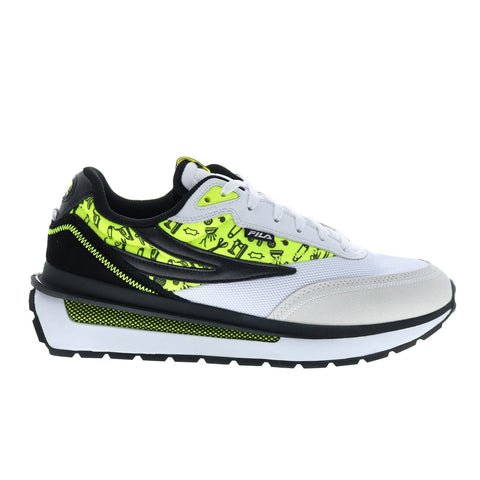 Fila Renno Diy 1CM01593-115 Mens White Mesh Lifestyle Sneakers Shoes