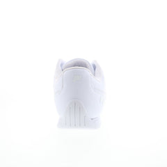 Fila Forlani Outline Flag Men\'s 7.5 White Motorsport Inspired Sneakers White NIB 1dm00009-  main image 2