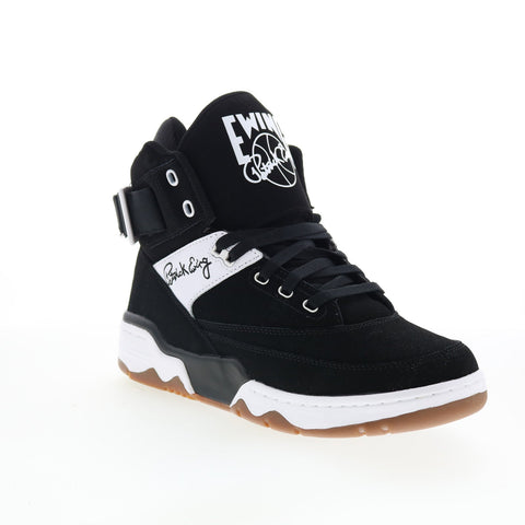 Ewing Athletics 33 HI 1EW90100-018 Mens Black Nubuck Lifestyle Sneakers Shoes