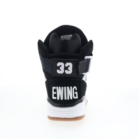 Ewing Athletics 33 HI 1EW90100-018 Mens Black Nubuck Lifestyle Sneakers Shoes