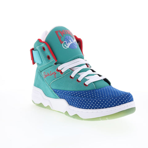 Ewing Athletics 33 HI All-Star Mens Blue Suede Lifestyle Sneakers Shoes
