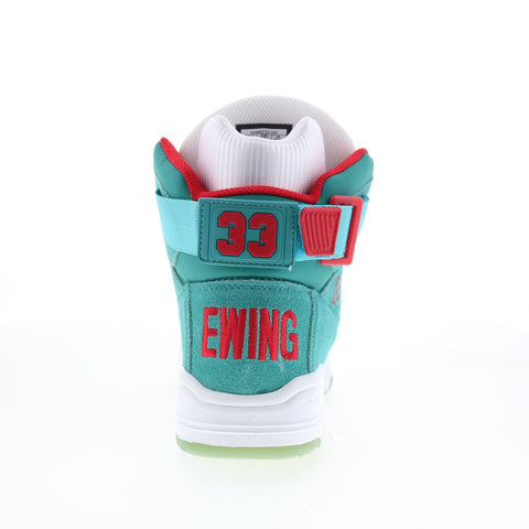 Ewing Athletics 33 HI All-Star Mens Blue Suede Lifestyle Sneakers Shoes
