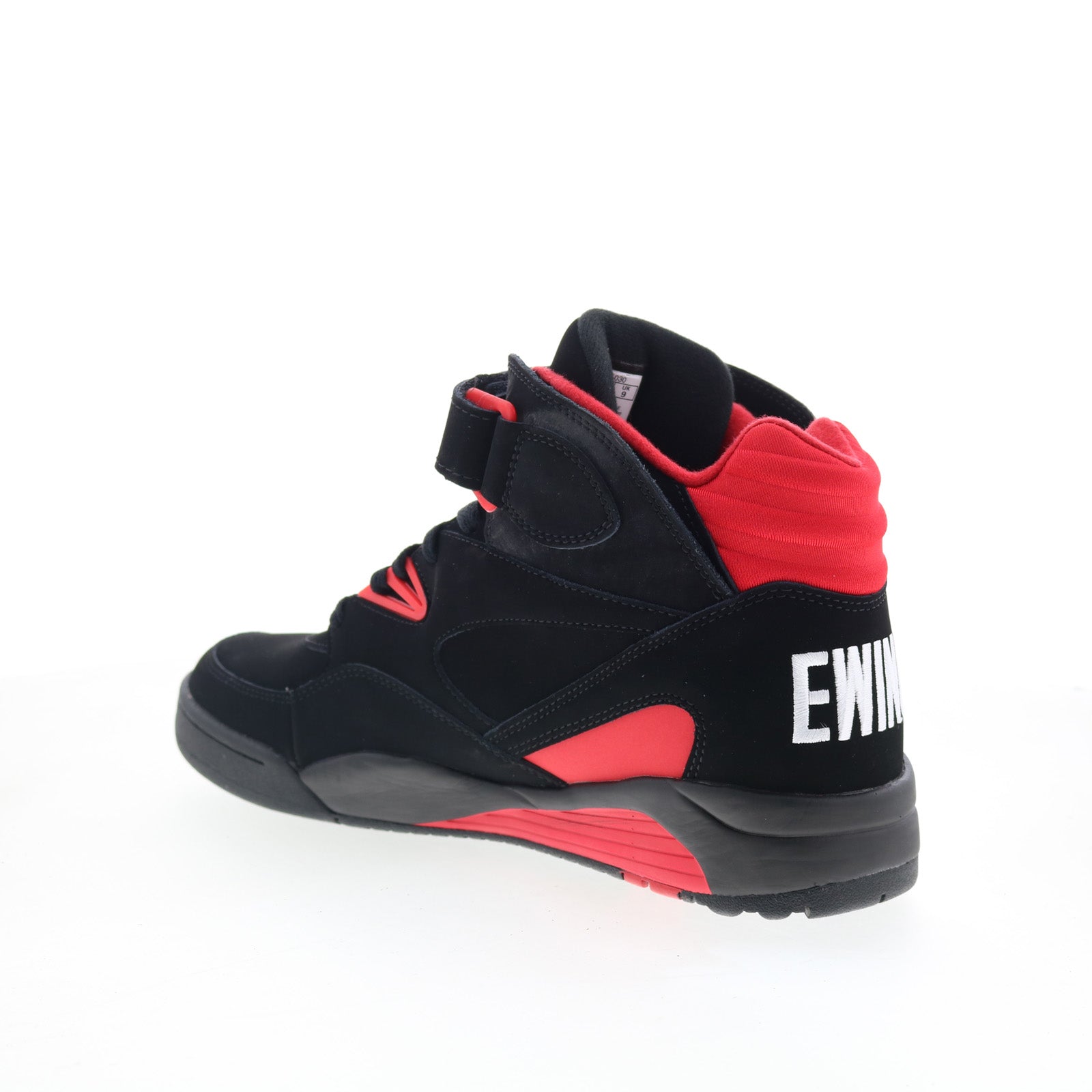 thumbnail image 2 of Ewing Athletics Kross Men's Black Lifestyle Sneakers – 1EW90133-030, Mid Top Nubuck 2 of 6